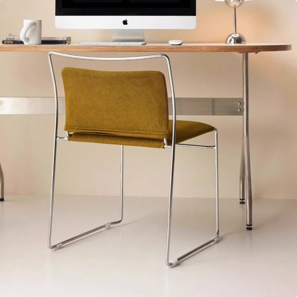 Scandinavian Bauhaus Dining Chair