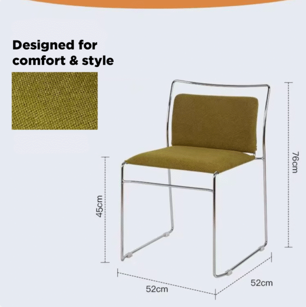 Scandinavian Bauhaus Dining Chair