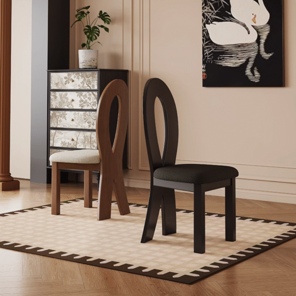 Screenshot 2025-08-04 at 00.06.42 Designer Nordic Vintage Solid Wood Mermaid Chair