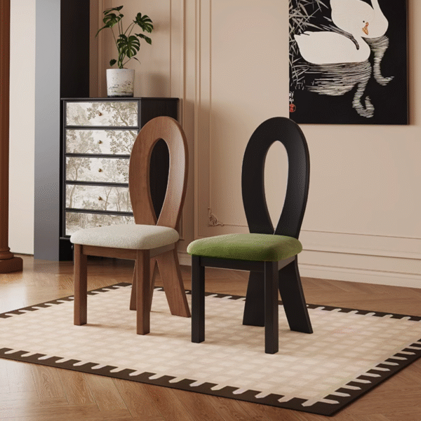 Screenshot 2025-08-04 at 00.06.52 Designer Nordic Vintage Solid Wood Mermaid Chair