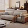 Screenshot 2025-08-04 at 01.05.57 Modern Minimalist Mid Century Chenille Fabric Sofa