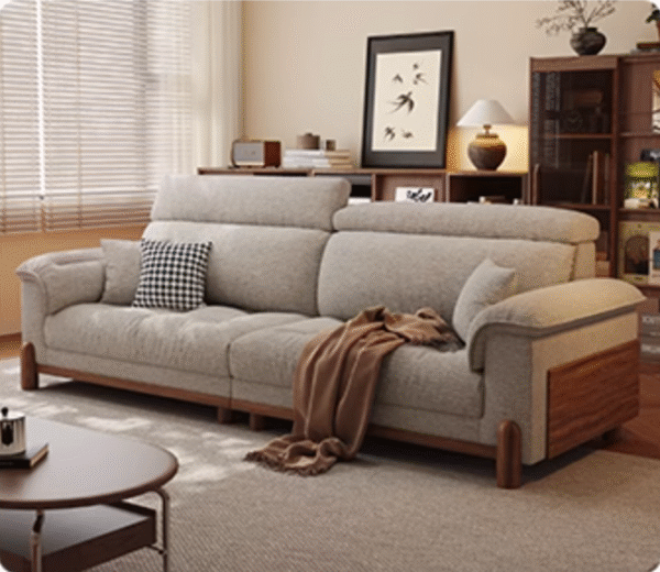 Screenshot 2025-08-04 at 01.05.57 Modern Minimalist Mid Century Chenille Fabric Sofa