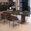 Italian Minimalist Sintered Stone Dining Table