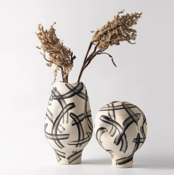 Screenshot 2025-08-04 at 23.35.20 Modern Chinese Hand Painted Lines Ceramic Vase