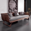 Modern Zen Solid Wood Sofa