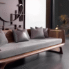 Modern Zen Solid Wood Sofa