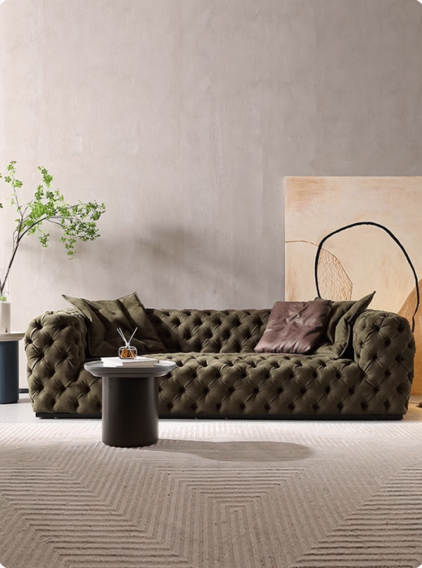 Italian Moon Surface Sofa