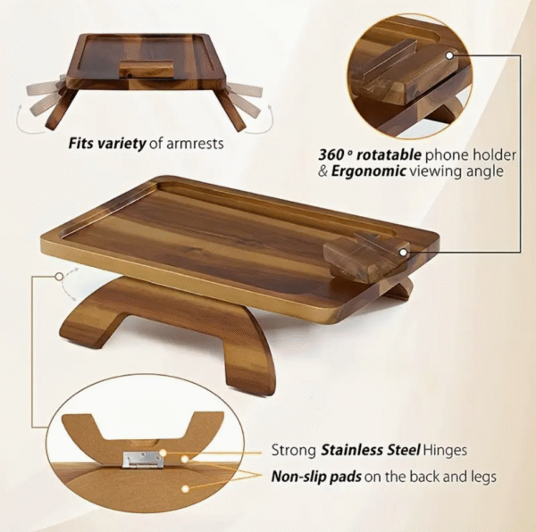 Flexi Tray Foldable Lazy Table Set