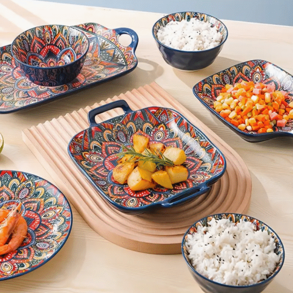 Screenshot 2025-08-08 at 02.06.32 Boho Feast 8 Piece Ceramic Dinnerware Set