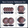 Screenshot 2025-08-08 at 02.06.39 Boho Feast 8 Piece Ceramic Dinnerware Set
