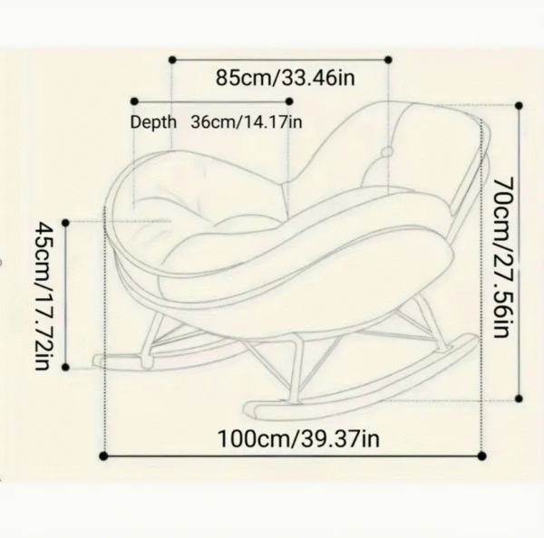 Cloud Glide Extra Wide Rocking Chair