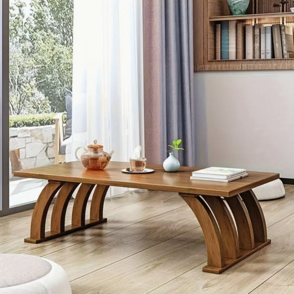 Screenshot 2025-08-08 at 02.19.31 Zen Bridge Japanese Inspired Wooden Meditation Table