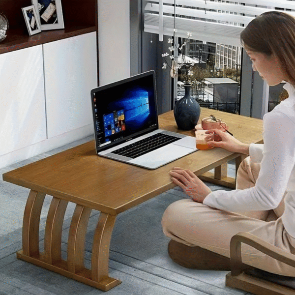 Screenshot 2025-08-08 at 02.19.43 Zen Bridge Japanese Inspired Wooden Meditation Table