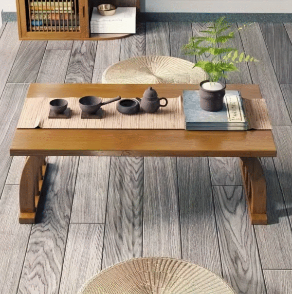 Screenshot 2025-08-08 at 02.19.56 Zen Bridge Japanese Inspired Wooden Meditation Table